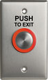 Interruptor Push/Exit piezo eléctrico luminoso