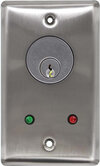 CM-1200 & CM-2200 Series: Acero inoxidable, Montaje empotrado - Interruptores de llave - activación