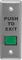 CM-310GPTE: CM-300/310 Series:Interruptor rectangular iluminado LED - Botones Push/Exit