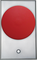 CM-5060: CM-5000 Series:Botón pulsador de 2-3/8", placa frontal de aluminio - Botones Pulsadores en forma de hongo